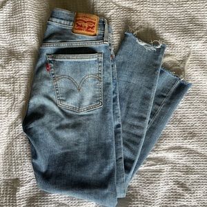 Levi’s Blue Spice Wedgie Skinny Jean - Size 28